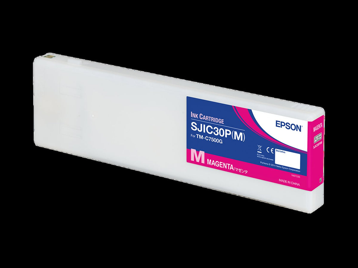 Epson INK MAGENTA FOR TM-C7500G, SJIC30P(M)