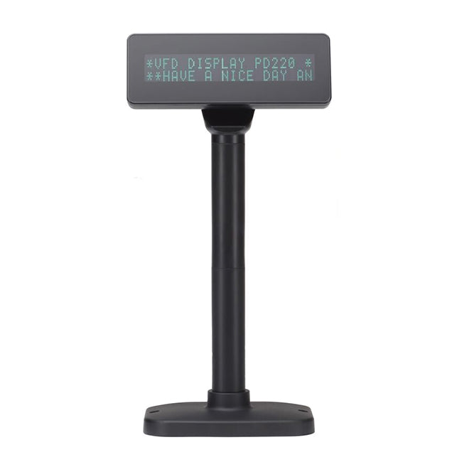 Pavo DISPLAY VFD CHAR HEIGH 9MM, RS232 PORT WITH 1.1M CABLE ENGLISH LANGUAGE (A)