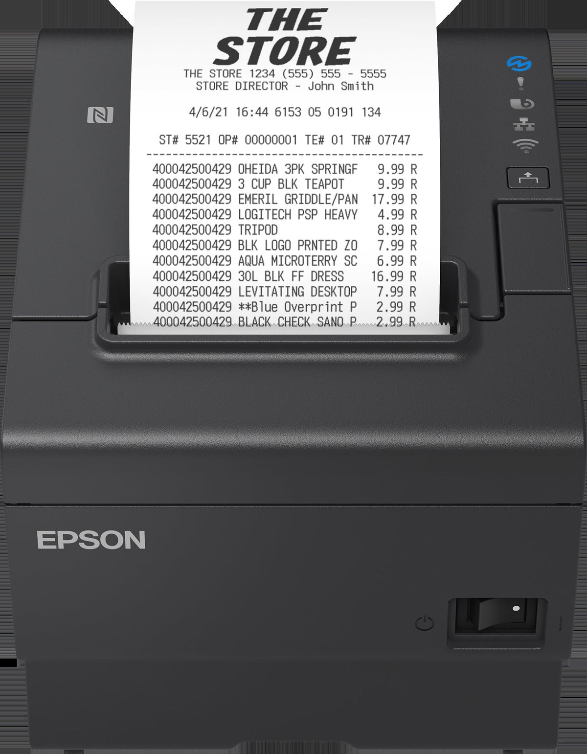 Epson MINI IMP. TM-T 88VII-112,USB,ETH,SRL,PS,BLK
