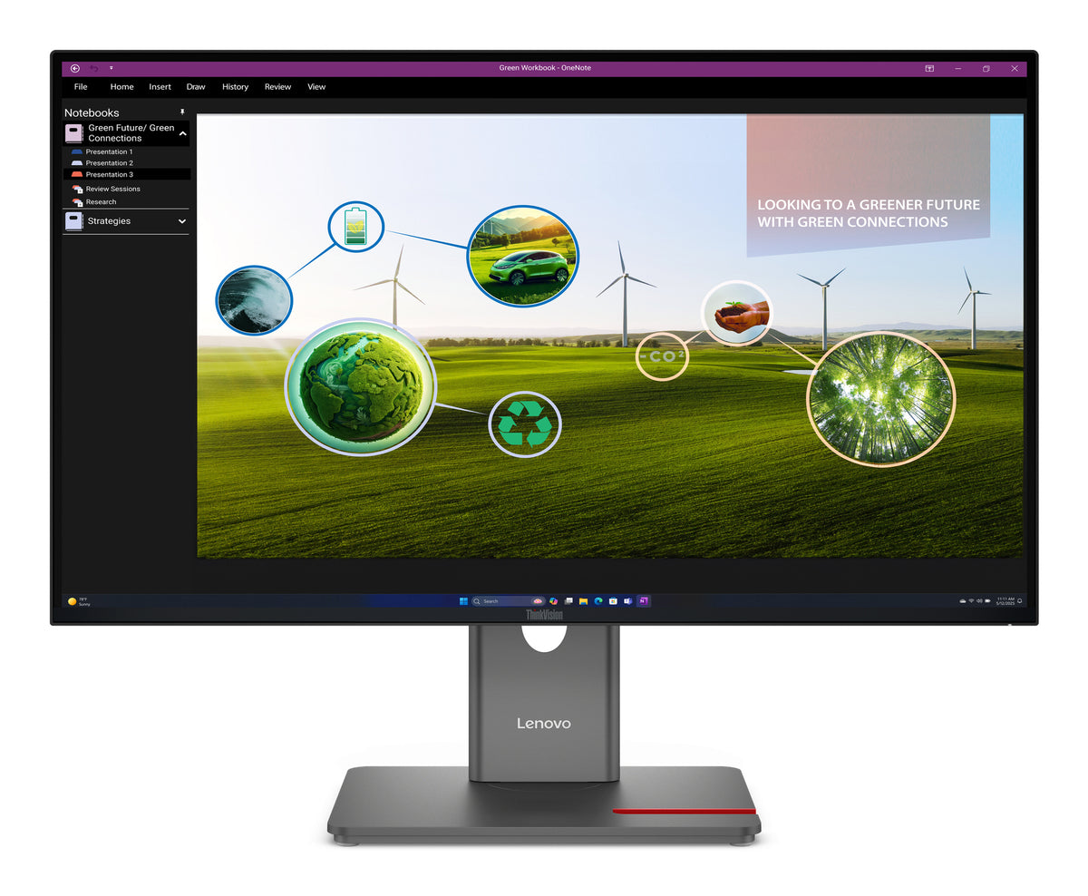 Lenovo P27Q-40(D25270QP0) 27 Monitor-HDMI