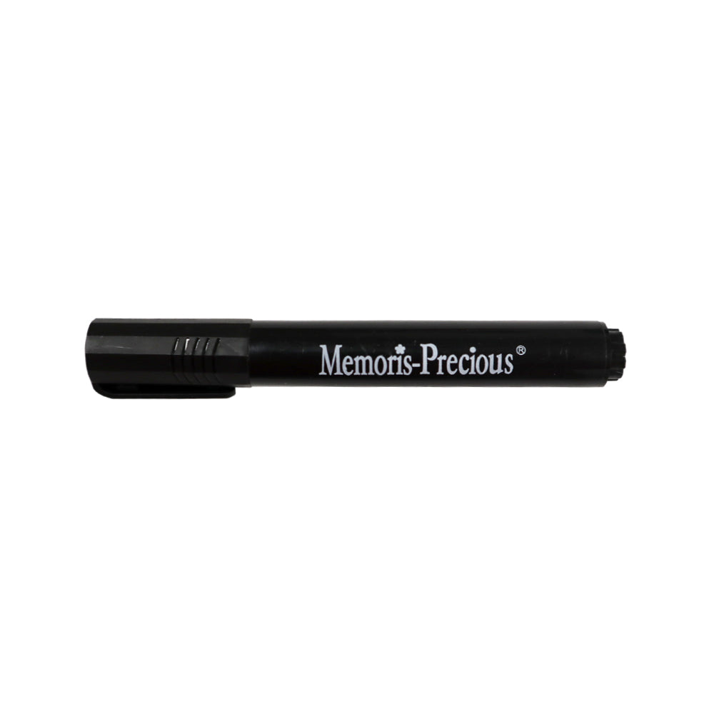 Memoris-Precious Marker permanent, varf tesit, 2-7 mm, negru