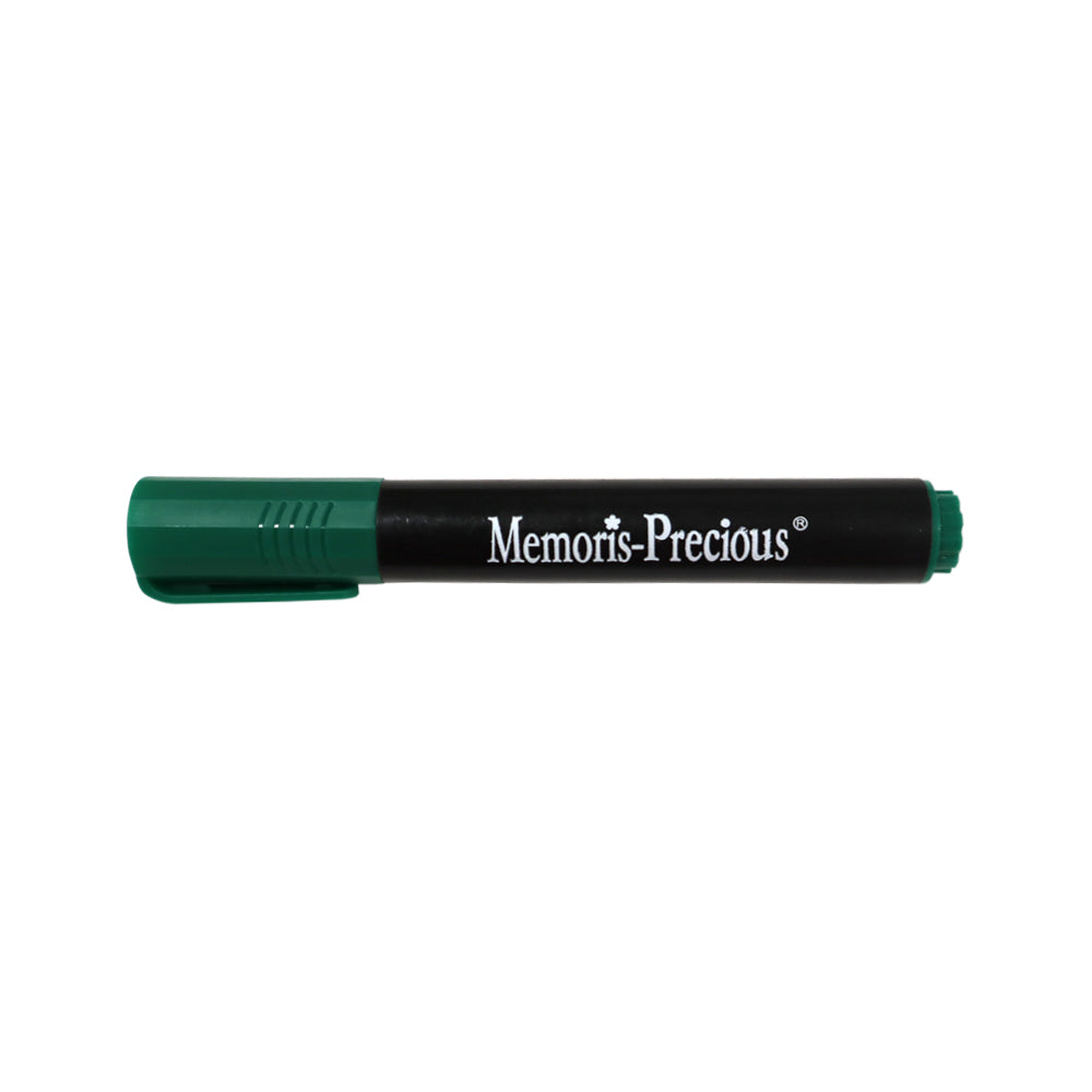 Memoris-Precious Marker permanent, varf tesit, 2-7 mm, verde