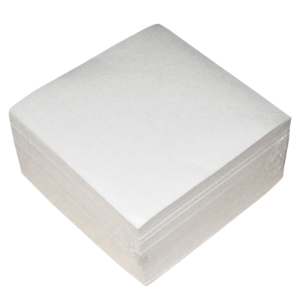 Flaro Rezerva cub hârtie, albă, 500 file, 85 x 85 mm