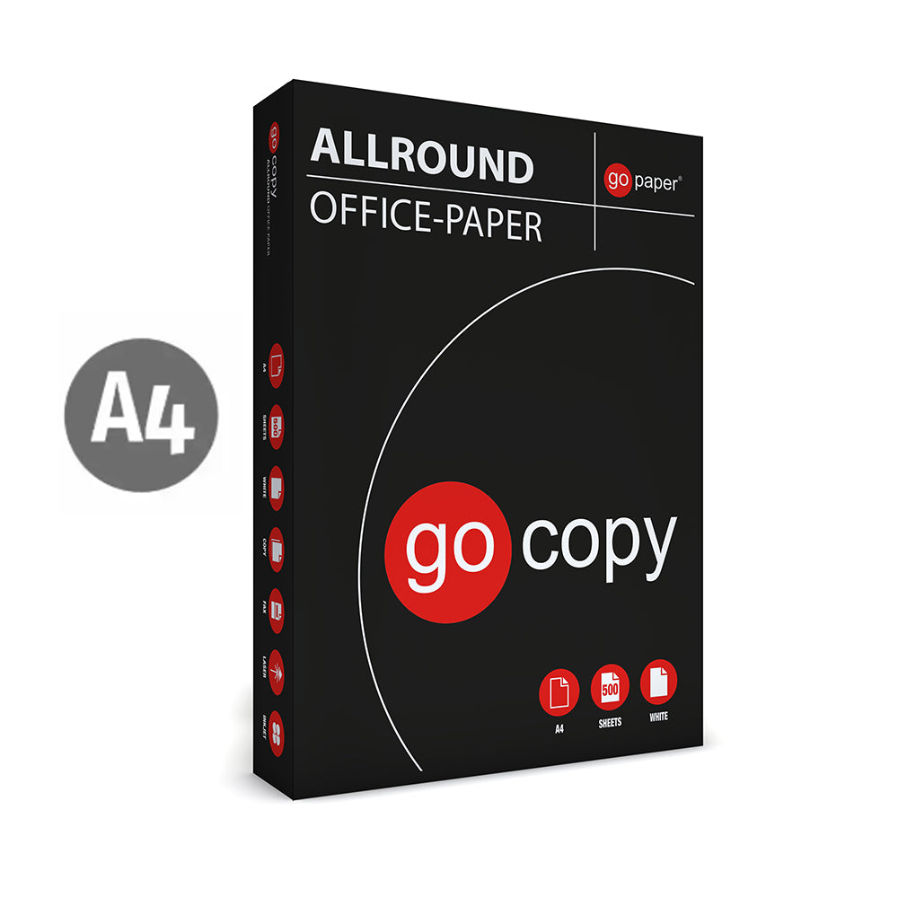 A4 Copier Paper, 500 sheets/ream, 5 reams/box