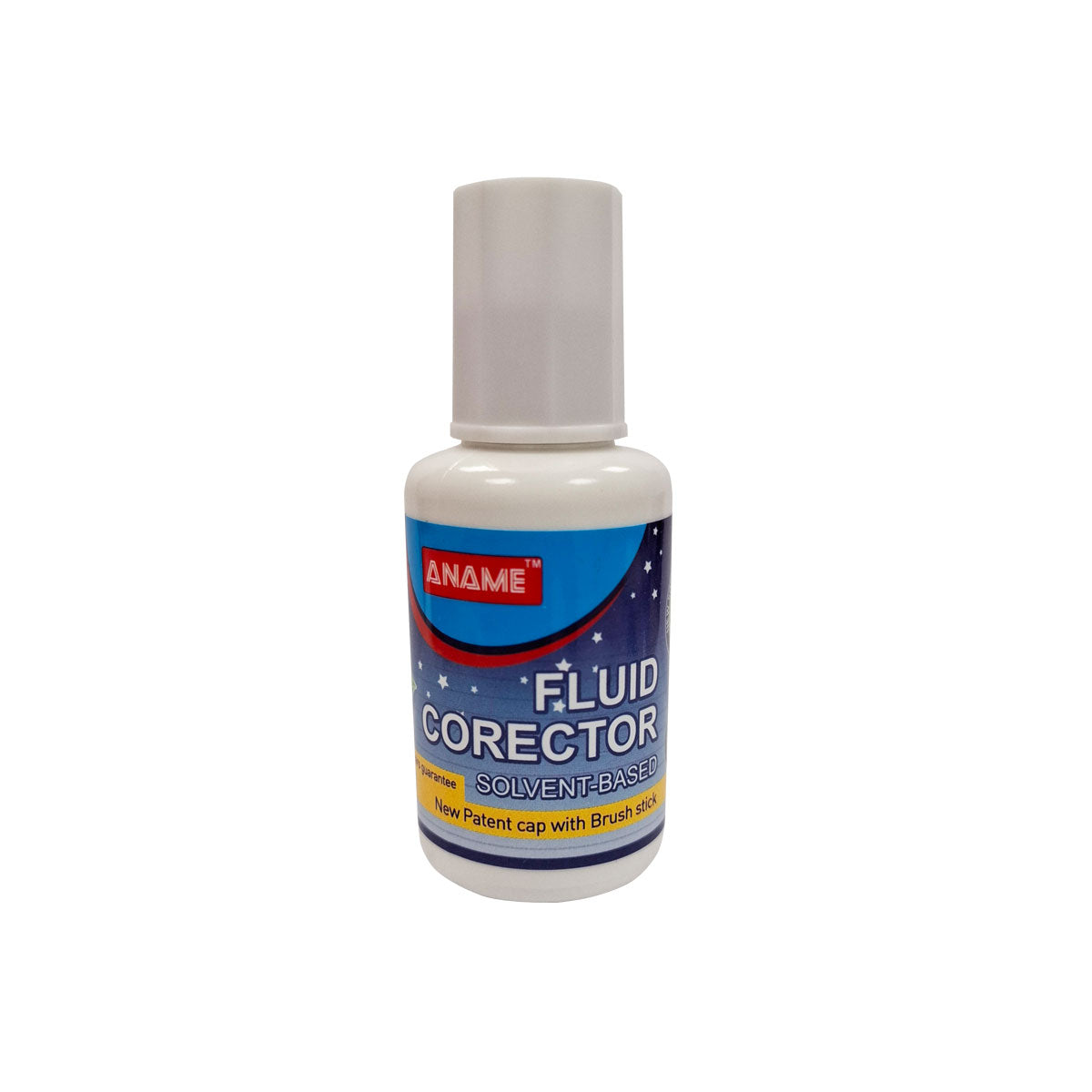 Solvent-based correction fluid with brush, 20 ml