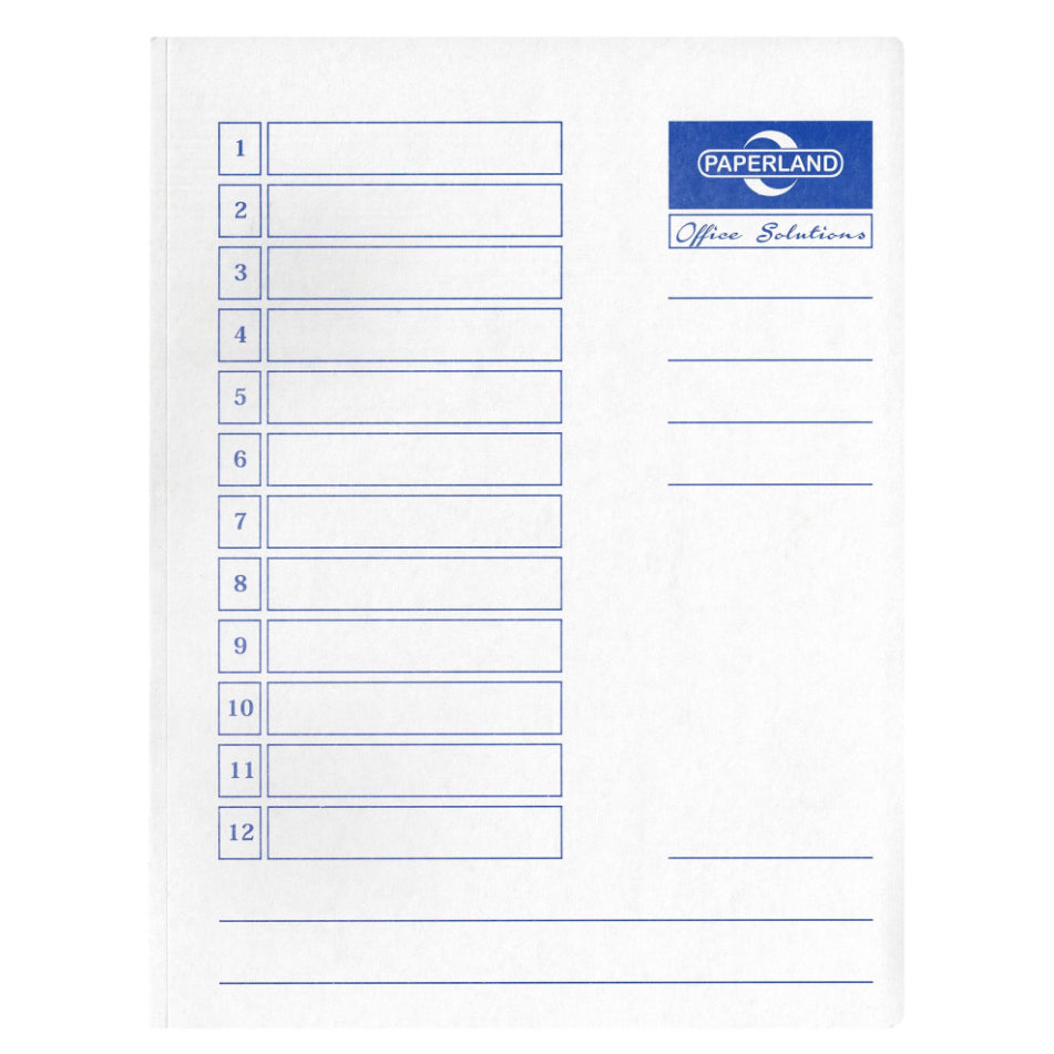 Standard file, white, A4 envelope, 230gsm cardboard