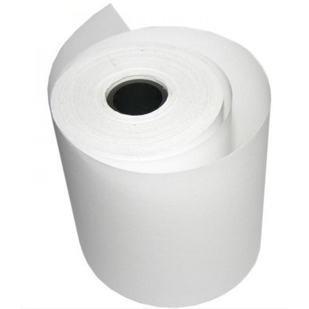 Rola hartie termica 57mm x 25m, alba, diametru interior 12 mm