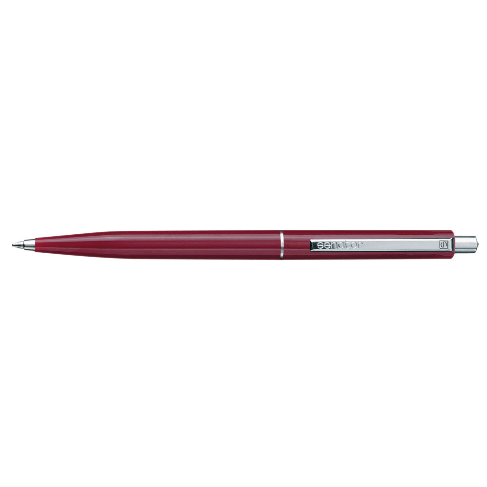 Senator Pix cu mecanism, Point Classic, 0.8 mm, plastic, bordo