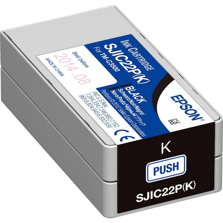 Epson INK BLACK FOR TM-C3500, SJIC22P(K)