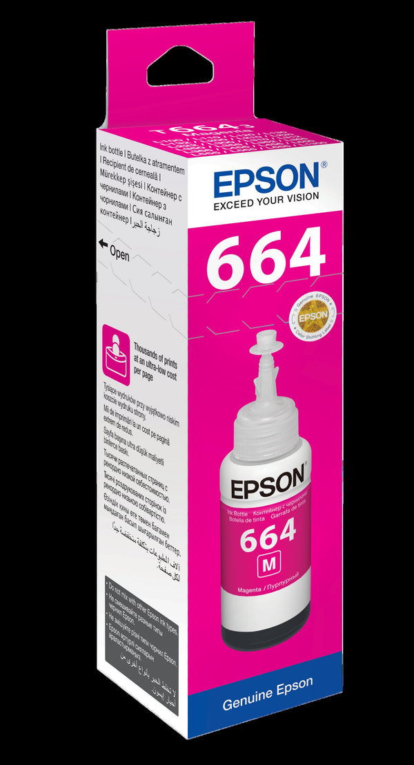 Epson INK MAGENTA FOR L100 L200 70ML - BOTTLE