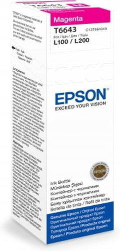 Epson INK MAGENTA FOR L100 L200 70ML - BOTTLE