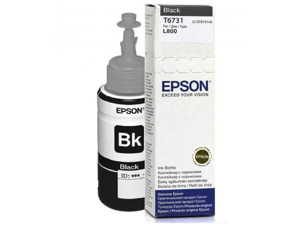 Epson INK BLACK FOR L800 70ML
