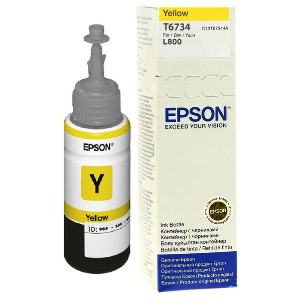 Epson INK YELLOW FOR L800 70ML