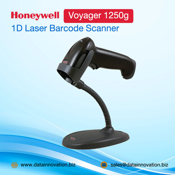 Honeywell SCANNER 1250, BK, USB, WITH STAND