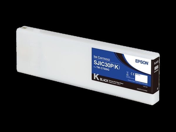 Epson INK BLACK FOR TM-C7500G, SJIC30P(K)