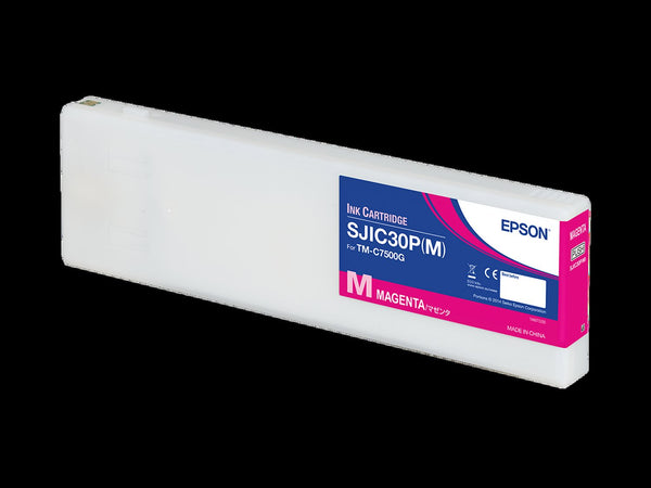Epson INK MAGENTA FOR TM-C7500G, SJIC30P(M)