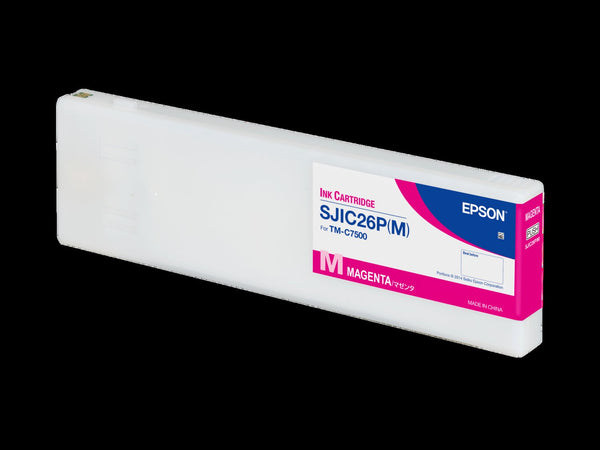 Epson INK MAGENTA FOR TM-C7500, SJIC26P(M)