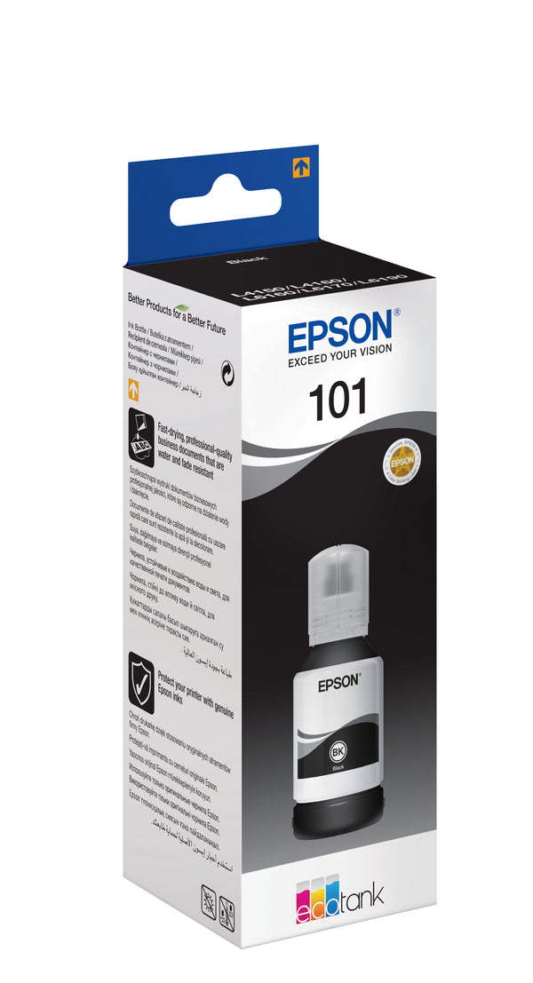Epson INK BLACK FOR L4xxx/L6xxx 127ML BOTTLE
