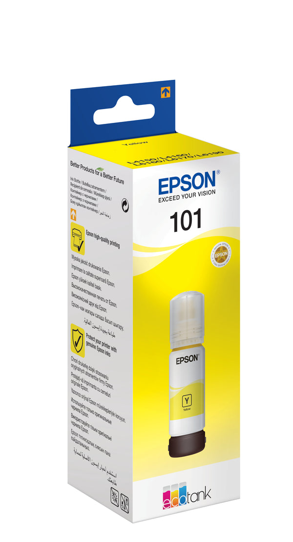 Epson INK YELLOW FOR L4xxx/L6xxx 70ML BOTTLE