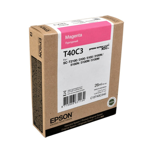 Epson INK CARTR YE 26ML SC-T3100/T5100