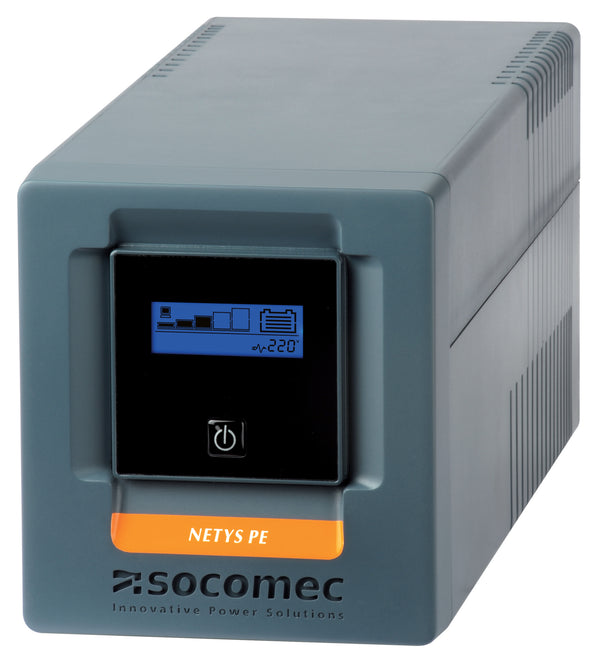 Socomec NETYS PE UPS Socomec 1000VA / 600W, Mini Tower, tehnologie line interactive, unda in trepte