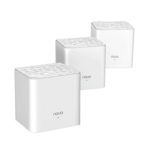 Tenda Nova MW3 - sistem WiFi Mesh dual-band AC1200 3-Pack, acoperire pana la 300mp