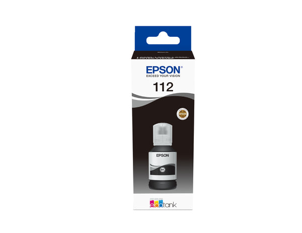 Epson INK 112 Pigment Black ink bottle 127 ml - BOTTLE