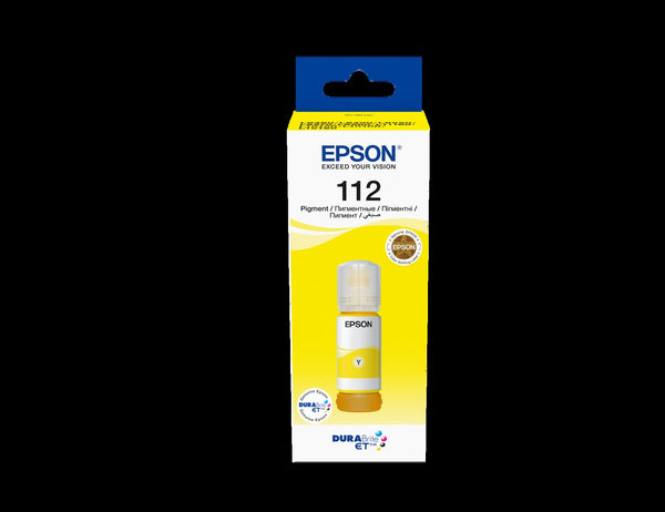 Epson INK 112 Pigment Yellow ink bottle 70 ml - BOTTLE