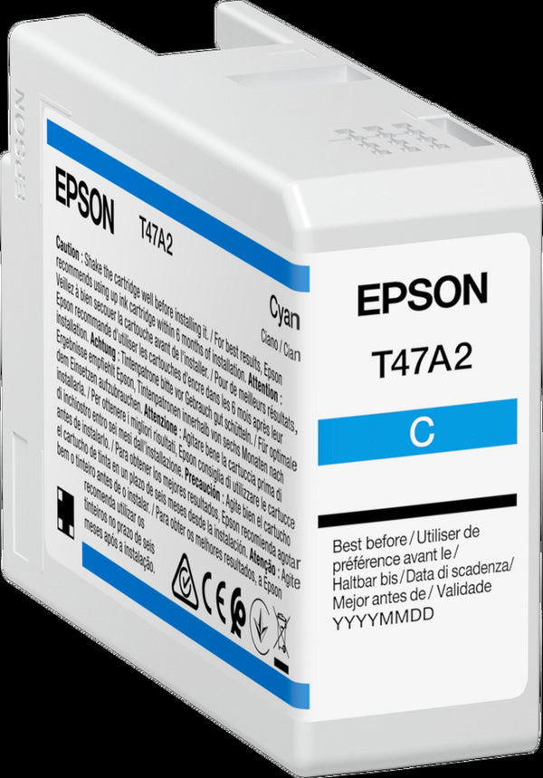 Epson Cyan T47A2 UltraChrome Pro 10 ink 50ml