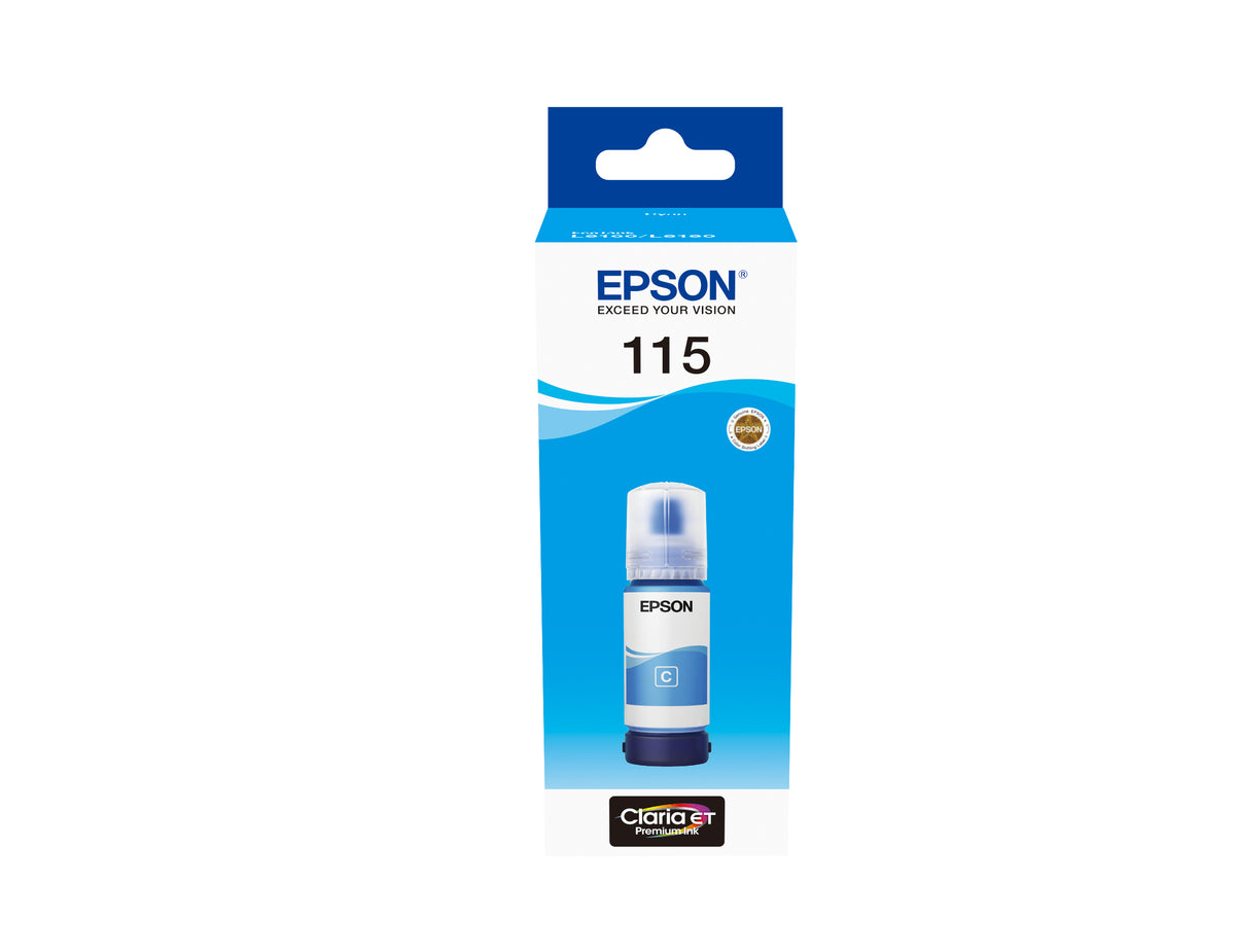 Epson INK BOTTLE 115 CYAN L8160/L8180