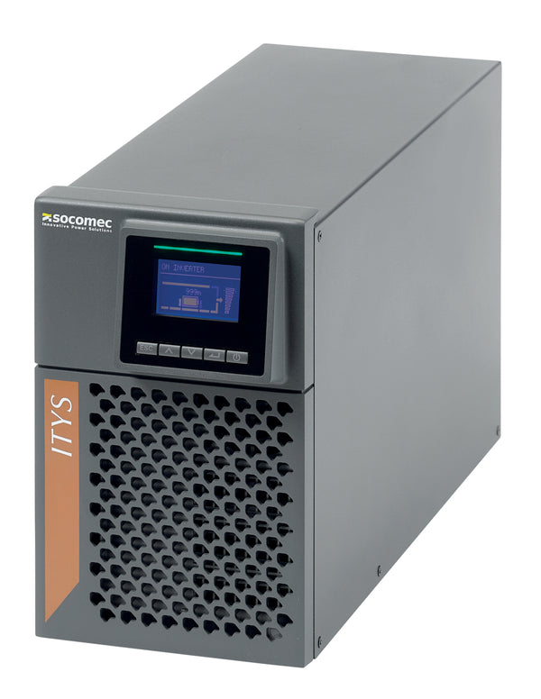 Socomec ITYS UPS Socomec 1000VA / 1000W, Tower, tehnologie online dubla conversie, unda sinusoidala