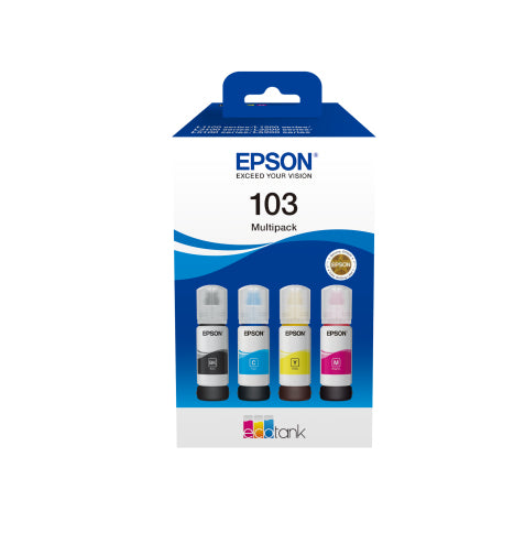 Epson INK BOTTLE Multipack 4 colour L3110/L3111/L3150/L3151