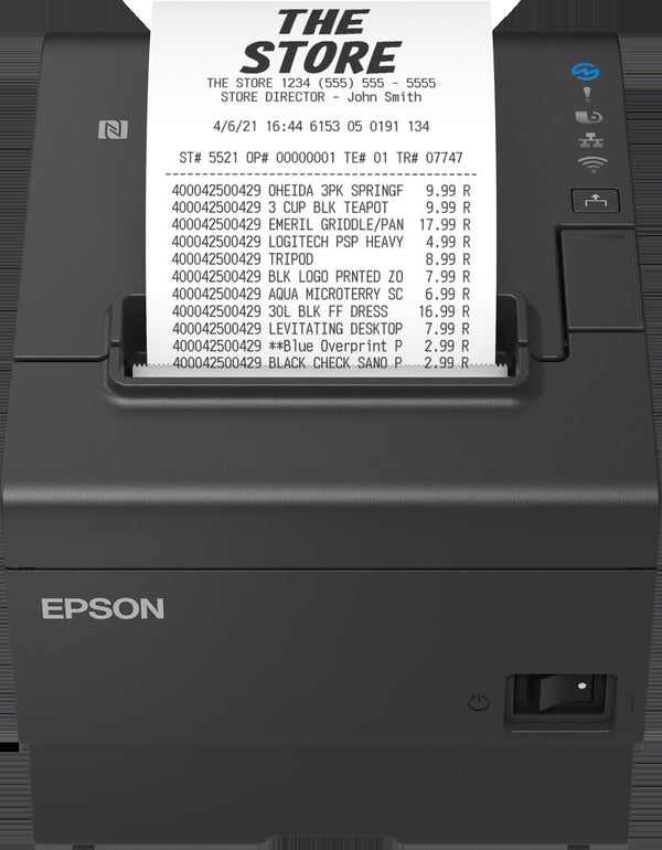 Epson MINI IMP. TM-T 88VII-112,USB,ETH,SRL,PS,BLK