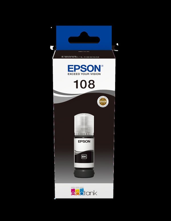 Epson 108 EcoTank Black ink bottle