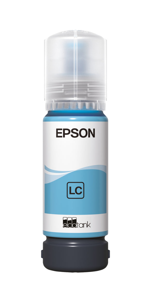 Epson 108 EcoTank Light Cyan ink bottle