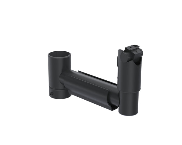 Ergonomic Swingarm SP2, 200mm with lockring, Cable Clip & DuraTilt, Black