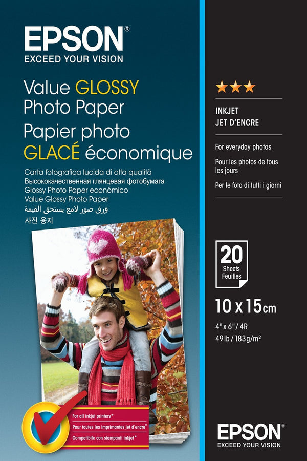 Epson HARTIE Glossy Photo 10x15cm 20 sheet