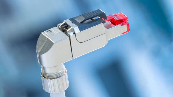 Reichle & de Massari Plug FM45 EL Cat.6A shielded or unshielded AWG22 to 26 IP20 metal housing