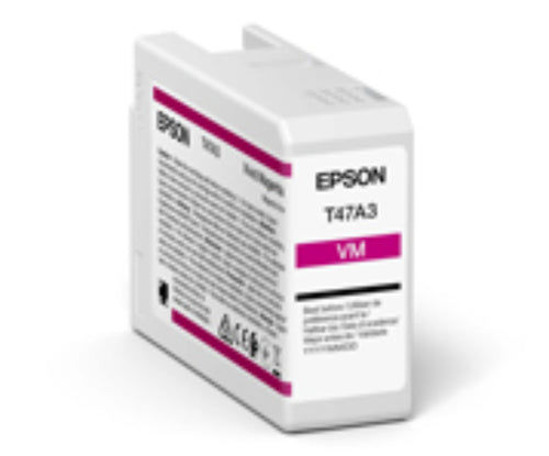 Epson Vivid Magenta T47A3 UltraChrome Pro 10 cerneală 50ml (cod vechi T47A300)