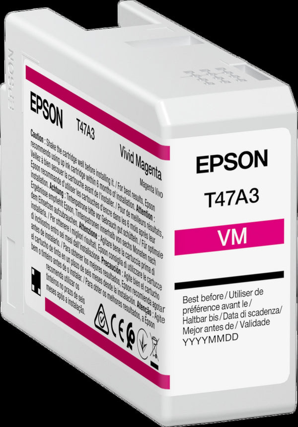Epson Vivid Magenta T47A3 UltraChrome Pro 10 ink 50ml (cod vechi T47A300)