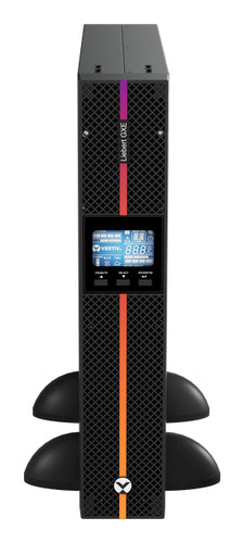 Vertiv Liebert GXE UPS 2000VA / 1800W Online UPS Rack 2U / Tower, Input: C20, Outputs: 8x C13, with railkit