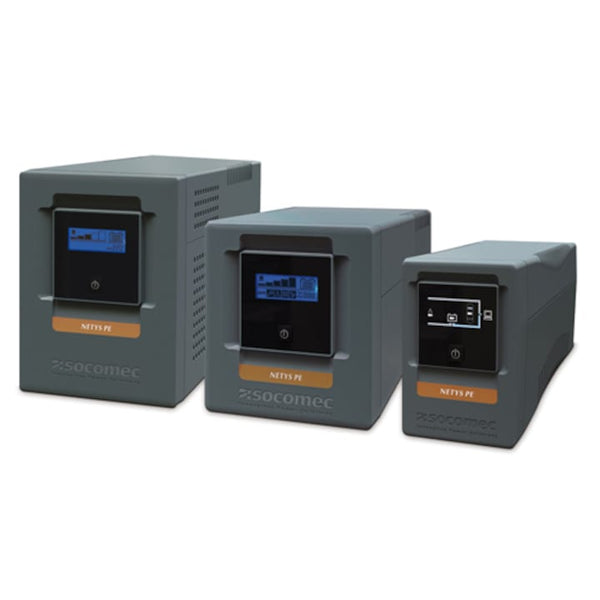 Socomec NETYS RT UPS Socomec 2000VA / 2000W, Rack 2U /Tower, tehnologie online, unda sinusoidala