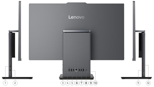 Lenovo ThinkCentre neo 50a 27 Gen 5 AIO — 27", Core i3, 8GB