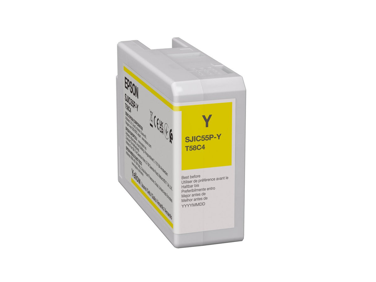 Epson INK CARTRIDGE CW-D6500/D6000 SJIC55(Y)