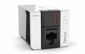 Evolis ZENIUS 2 EXPERT USB & ETHERNET, BLACK & GREY