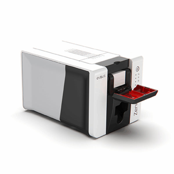 Evolis ZENIUS 2 EXPERT USB & ETHERNET, BLACK & GREY