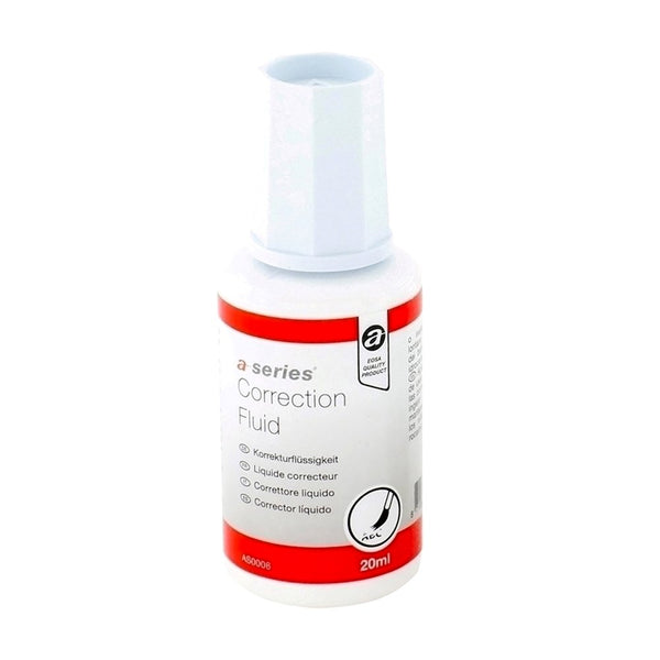 A-series Fluid corector, 20ml, pe baza de solvent, aplicator cu pensula