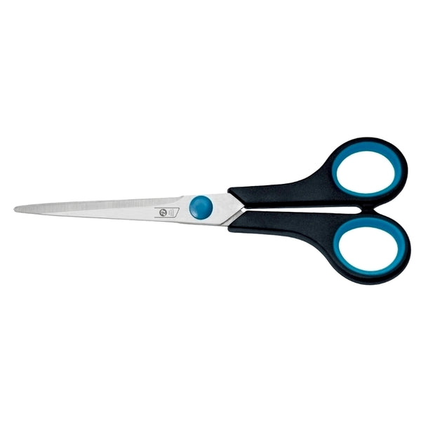 A-series Foarfeca, Soft Grip, 17.8 cm, otel, negru