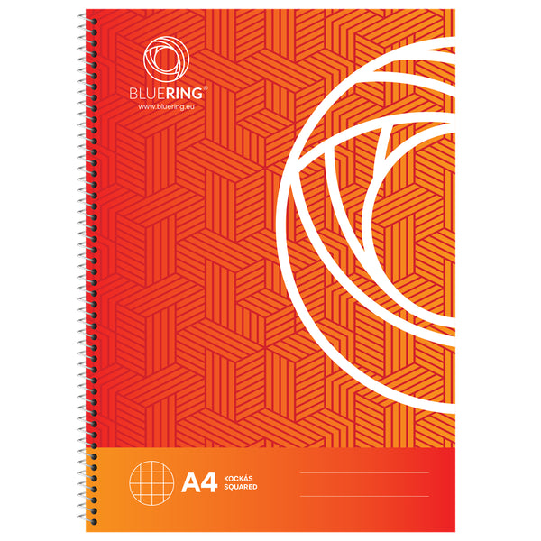 Bluering Caiet, A4, cu spira, 70 file, matematica