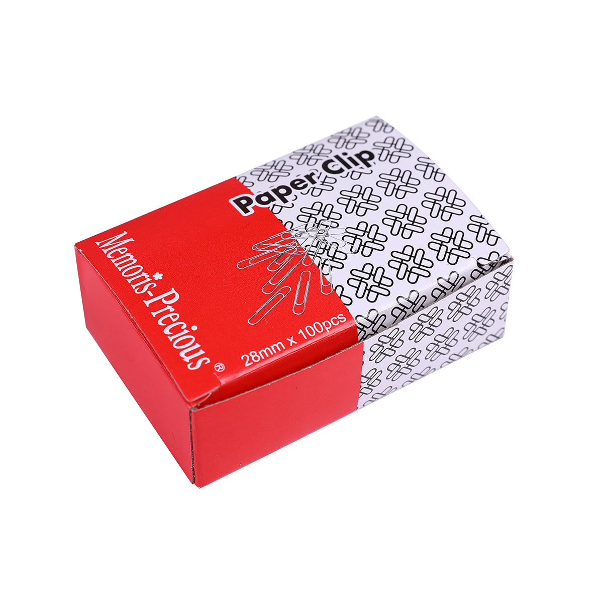 Memoris-Precious Agrafe, 28 mm, zincate, 100 bucati/cutie